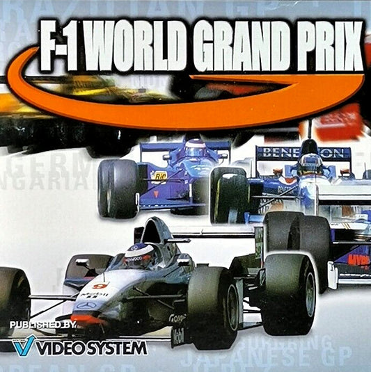 Nintendo 64  Videospiel Modul F-1 World Grand Prix von vorne