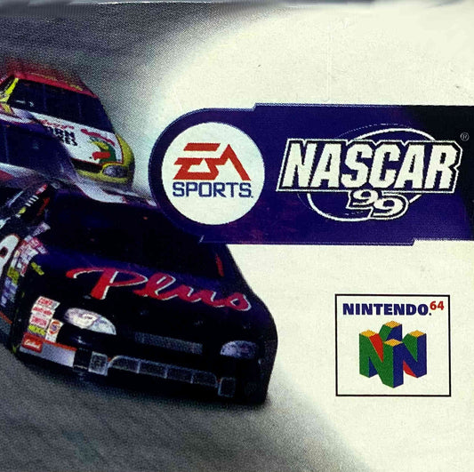 Nintendo 64  Videospiel Modul Nascar 99 von vorne