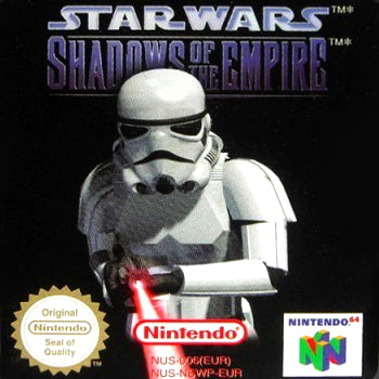 Nintendo 64  Videospiel Modul Star Wars Shadow of the Empire von vorne