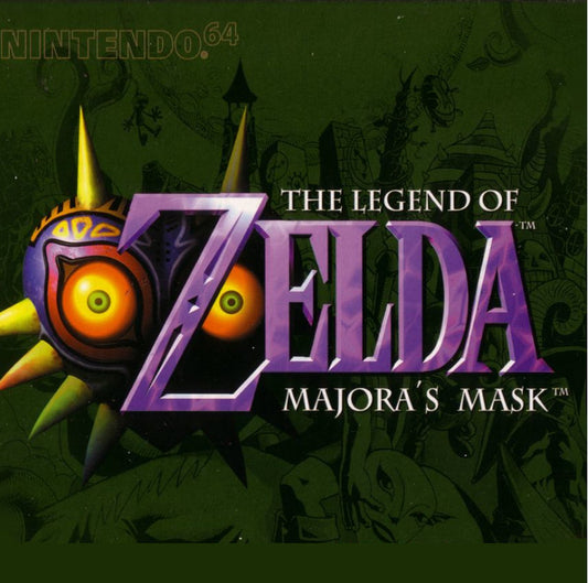 Nintendo 64 Videospiel The Legend of Zelda Majoras Mask Mosul von vorne