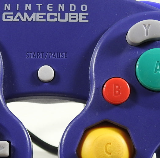 Nintendo Gamecube Zubehör Gamecube Controller lila von vorne