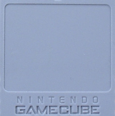 Nintendo Gamecube Zubehör Memory Card in grau