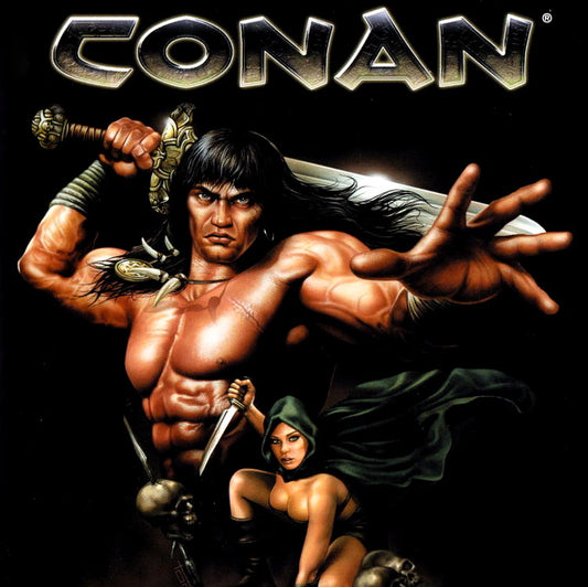 Nintendo Gamecube Videospiel Conan Hülle mit Anleitung und Disc