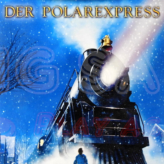 Nintendo Gamecube Videospiel Der Polarexpress Hülle mit Anleitung und Disc