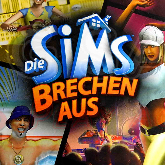 Nintendo Gamecube Videospiel Die Sims brechen aus Players Choice Hülle mit Anleitung und Disc