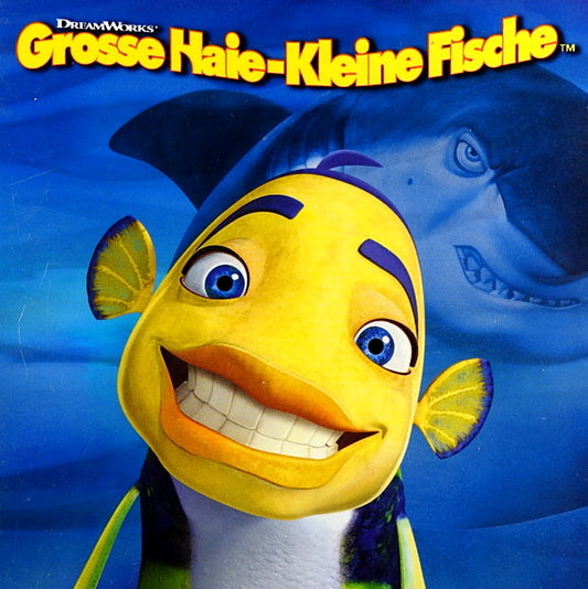 Nintendo Gamecube Videospiel Grosse Haie kleine Fische Hülle mit Anleitung und Disc