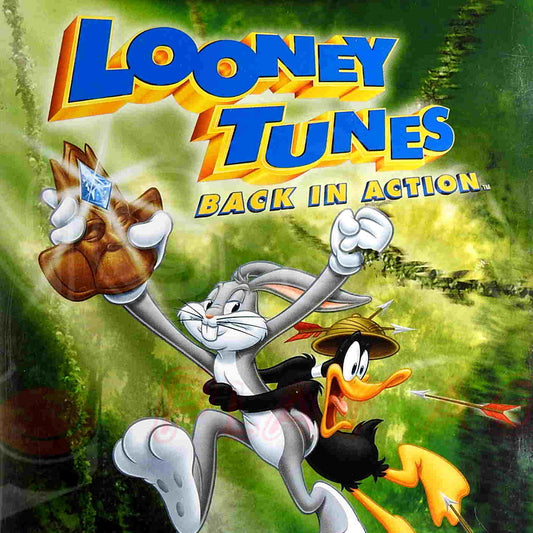 Nintendo Gamecube Videospiel Looney Tunes Back in Action Hülle mit Anleitung und Disc