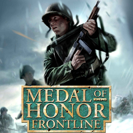 Nintendo Gamecube Videospiel Medal of Honor Frontline Players Choice Hülle mit Anleitung und Disc