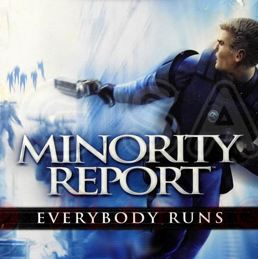 Nintendo Gamecube Videospiel Minority Report Everybody Runs Hülle mit Anleitung und Disc