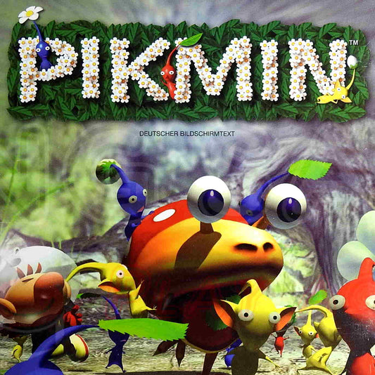 Nintendo Gamecube Videospiel Pikmin Hülle mit Anleitung und Disc