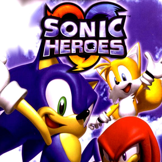 Nintendo Gamecube Videospiel Sonic Heroes Hülle mit Anleitung und Disc