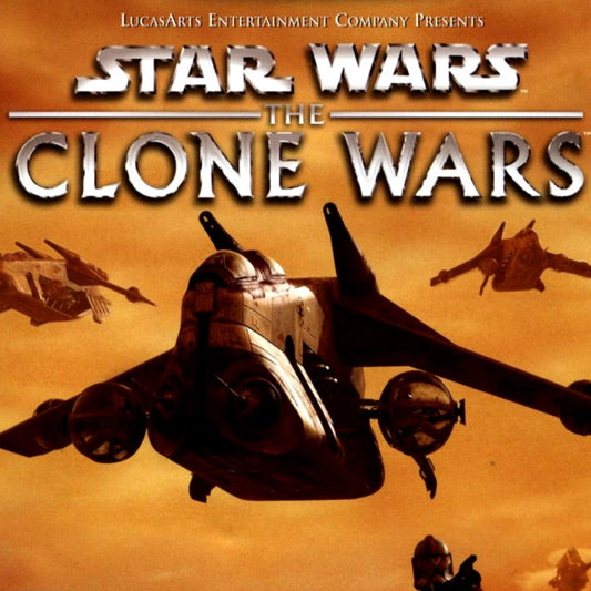 Nintendo Gamecube Videospiel Star Wars The Clone Wars Hülle mit Anleitung und Disc