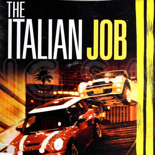 Nintendo Gamecube Videospiel The Italien Job Hülle mit Anleitung und Disc