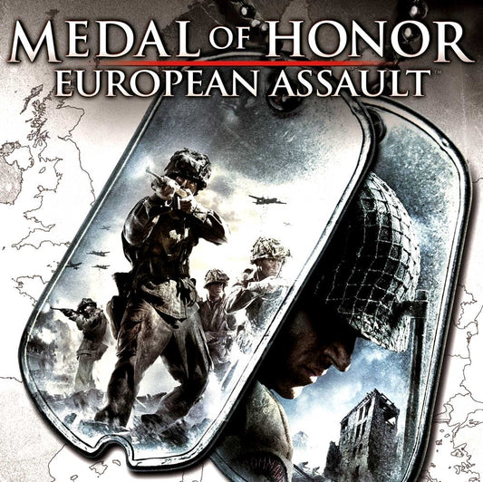 Nintendo Gamecube Videospiel Medal of Honor European Assault Hülle mit Anleitung und Disc