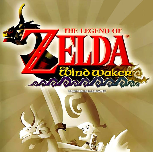 Nintendo Gamecube Videospiel The Legend of Zelda The Wind Waker Hülle mit Anleitung und Disc