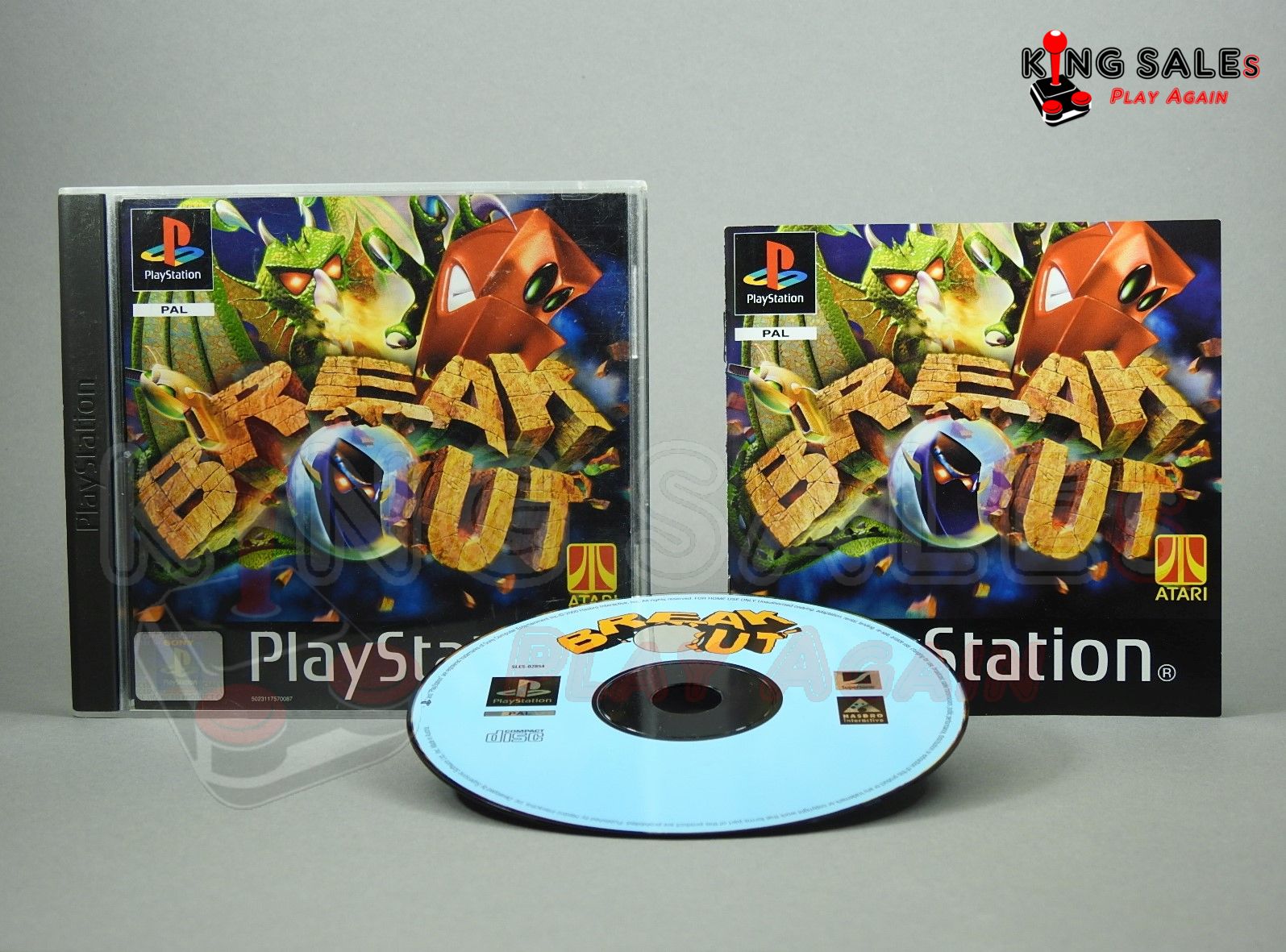 PlayStation Videospiel Break Out
Hlle mit Anleitung und Disc