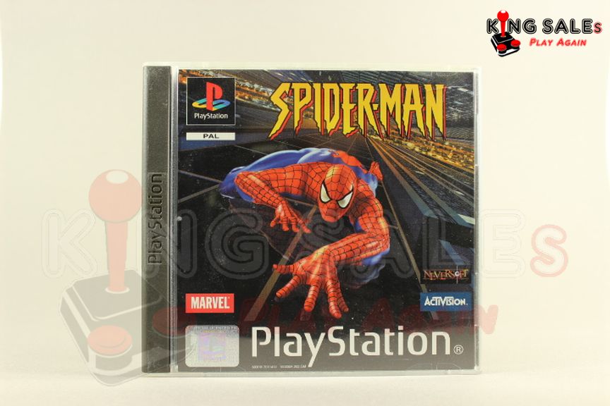 PlayStation Videospiel Spider-Man von vorne