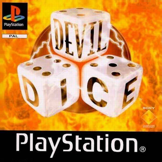 PlayStation Videospiel Devil Dice Hülle mit Anleitung und Disc