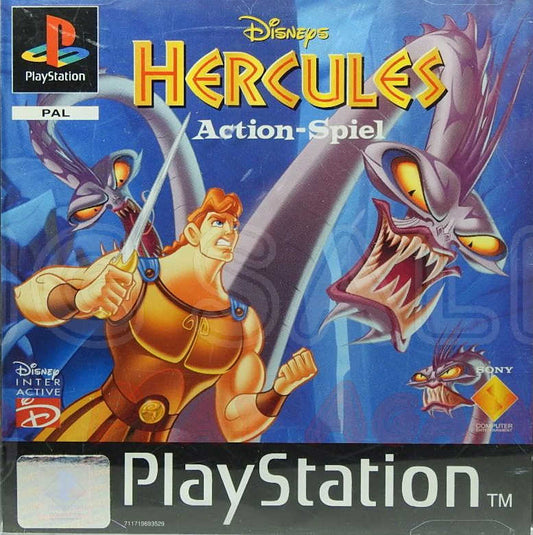 PlayStation Videospiel Disneys Hercules Action-Spiel Hülle mit Anleitung und Disc