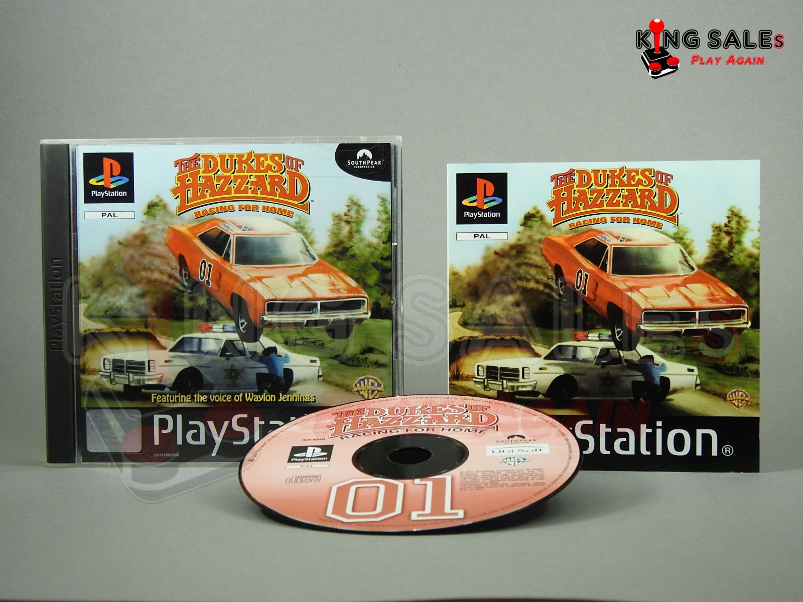 PlayStation Videospiel Dukes of Hazzard: Racing for Home Hülle mit Anleitung und Disc