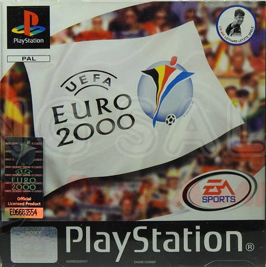 PlayStation Videospiel Euro 2000 Hülle mit Anleitung und Disc