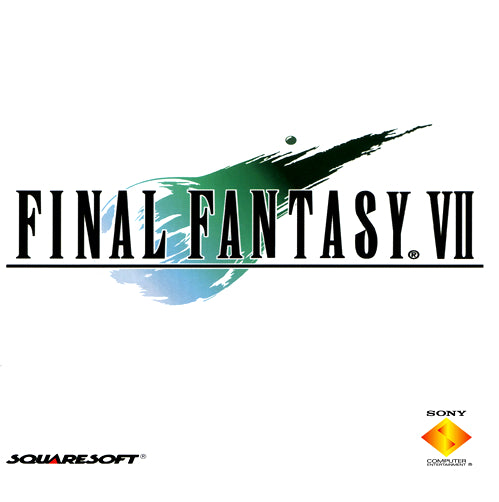 PlayStation Videospiel Final Fantasy VII Hülle mit Anleitung und Disc