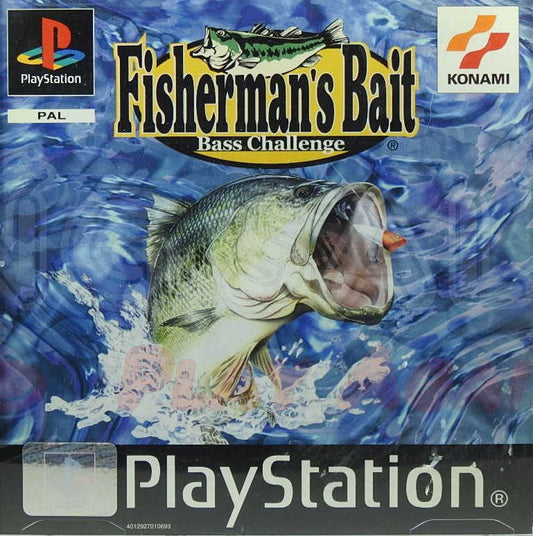 PlayStation Videospiel Fishermans Bait Hülle mit Anleitung und Disc