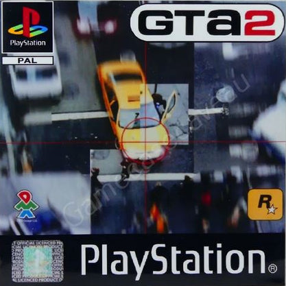 PlayStation Videospiel GTA 2 Hülle mit Anleitung und Disc