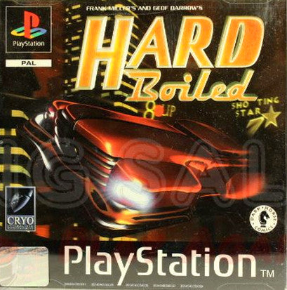 PlayStation Videospiel Hard Boiled Hülle mit Anleitung und Disc