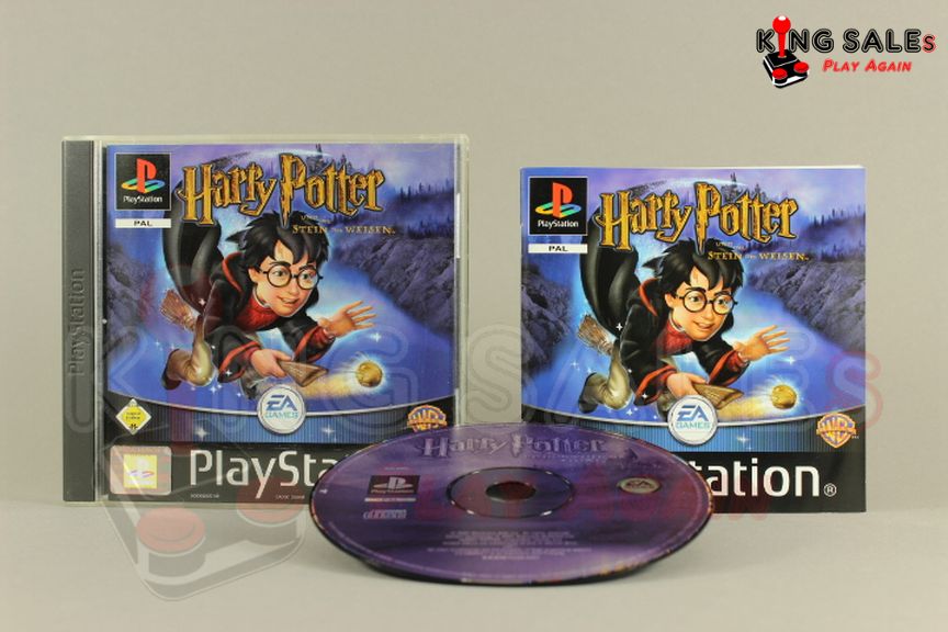 PlayStation Videospiel Harry Potter und der Stein der Weisen Hülle mit Anleitung und Disc