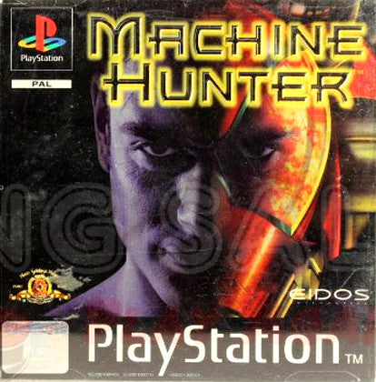 PlayStation Videospiel MAchine Hunter Hülle mit Anleitung und Disc