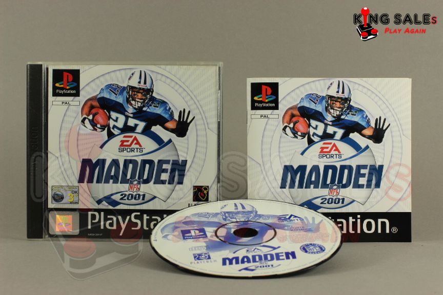 PlayStation Videospiel Madden NFL 97 Hülle mit Anleitung und Disc