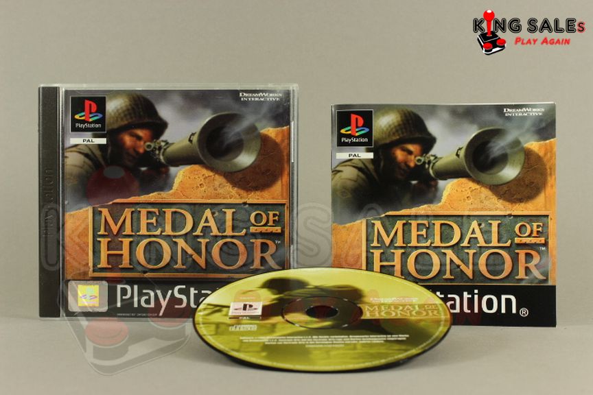 PlayStation Videospiel MEdal of Honor Hülle mit Anleitung und Disc