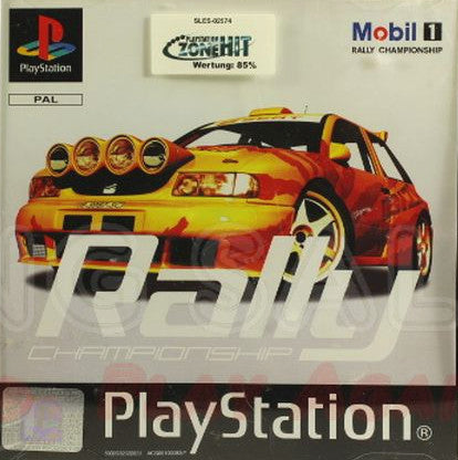 PlayStation Videospiel Mobil 1 Rally Hülle mit Anleitung und Disc