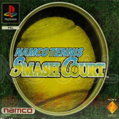 PlayStation Videospiel Namco Smash Court Tennis Hülle mit Anleitung und Disc