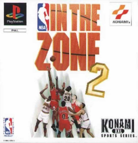 PlayStation Videospiel NBA in the Zone 2 Hülle mit Anleitung und Disc
