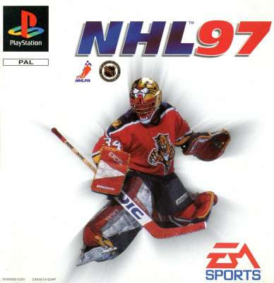 PlayStation Videospiel NHL 97 Hülle mit Anleitung und Disc
