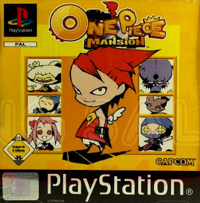 PlayStation Videospiel One Piece Mansion Hülle mit Anleitung und Disc