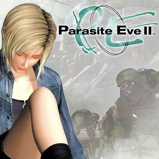 PlayStation Videospiel Parasite Eve 2 Hülle mit Anleitung und Disc