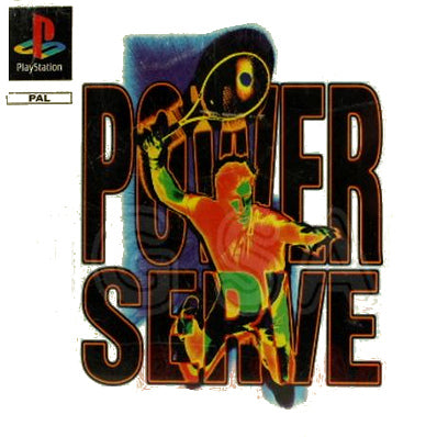 PlayStation Videospiel Power Serve Hülle mit Anleitung und Disc