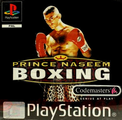 PlayStation Videospiel Prince Naseem Boxing Hülle mit Anleitung und Disc