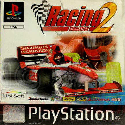 PlayStation Videospiel Racing Simulator 2 Hülle mit Anleitung und Disc