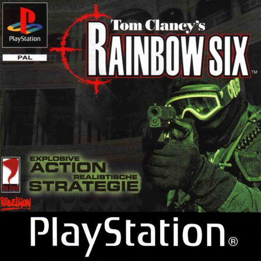 PlayStation Videospiel Rainbow Six Hülle mit Anleitung und Disc