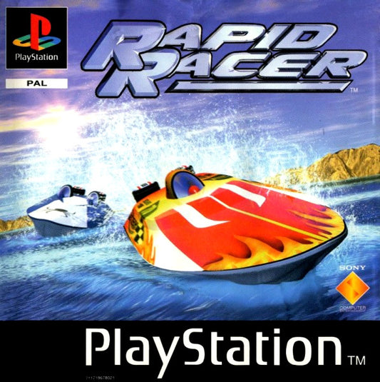 PlayStation Videospiel Rapid Racer Hülle mit Anleitung und Disc
