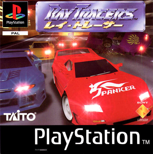 PlayStation Videospiel RAy Tracer Hülle mit Anleitung und Disc