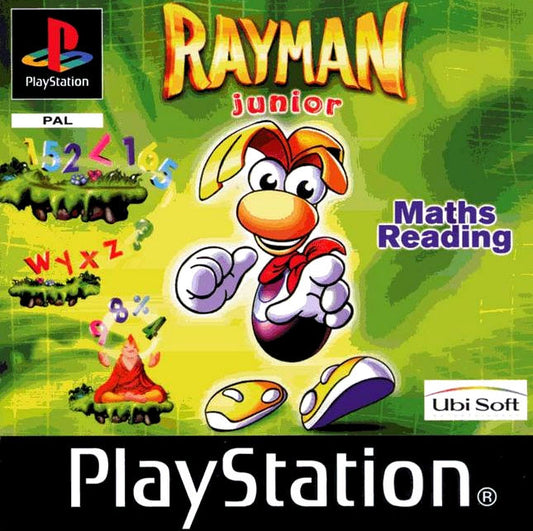 PlayStation Videospiel RAyman Junior Hülle mit Anleitung und Disc