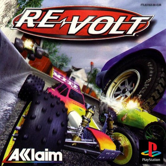 PlayStation Videospiel Re-Volt Hülle mit Anleitung und Disc