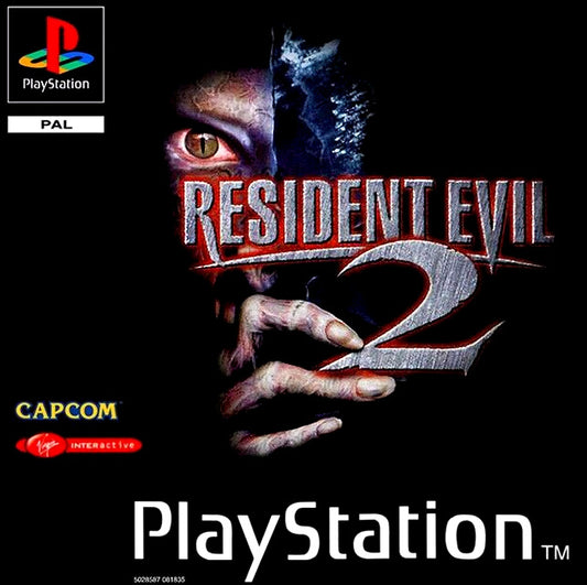 PlayStation Videospiel Resident Evil 2 Hülle mit Anleitung und Disc