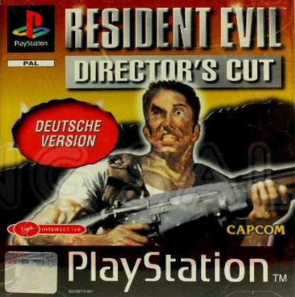 PlayStation Videospiel Resident Evil Directors Cut Hülle mit Anleitung und Disc