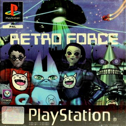 PlayStation Videospiel Retro Force Hülle mit Anleitung und Disc